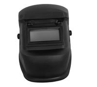 Casco Saldatura Testa, Mascherina Protettiva Nera Lente Trasparente | Pc, Resistente al Calore e Comodo, per Saldatura o Principianti, Design Pratico