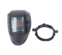 Casco saltura Auto oscuramento a energia solare Schermata di vista grande 100x67 mm Dimensione della testa regolabile per la saltura a gas manuale di saltura Plasma taglio robusto