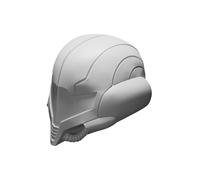 Casco Samus Modello Display 3.5 pollici Figura Metroid Stampato 3D Item