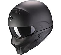Casco jet Modulare Scorpion EXO COMBAT EVO UNI Nero opaco