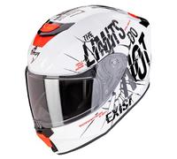 casco scorpion exo-jnr air boum infantile bianco / nero L