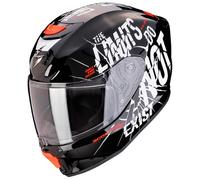 casco scorpion exo-jnr air boum infantile nero / bianco S
