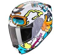 casco scorpion exo-jnr air fun infantile bianco / blu L