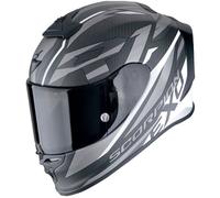 casco scorpion exo r1 evo carbon air runner - nero / bianco S