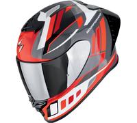 SCORPION EXO-R1 EVO II AIR VITAL Nero-Argento-Rosso M
