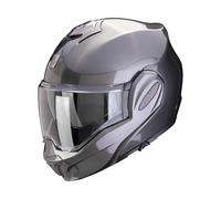 Casco Scorpion EXO-TECH EVO PRO SOLID grigio metallizzato ribaltabile M