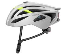 CASCO SENA BICI R2 SMART BIANCO OPACO Bluetooth HD Intercom 900 mt