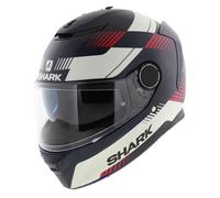 Casco Shark Spartan 1.2 Strad blu opaco bianco rosso