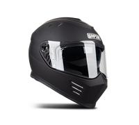 Vemar Hurricane H0S Solid nero opaco - Taglia XL - Casco moto da corsa