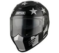 Casco Simpson Venom con stinco, taglia XS