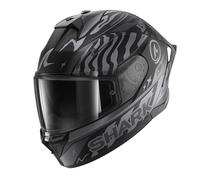Casco SKWAL CUP SPEED-FANCY Argento Nero Opaco SHARK - UE: XS