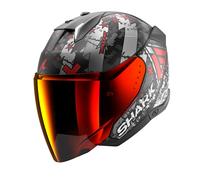SHARK Casco Jet Skwal I3 Jet Hellcat Nero Opaco XS