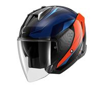 Casco SKWAL I3 JET MEKARIUM Blu Rosso SHARK - UE: S