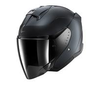 SHARK - Casco Skwal Jet Dark Shadow - Blu opaco/Steel - L