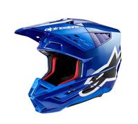 ALPINESTARS ALPINESTARS - Casco S-M5 Corp Blue Glossy S