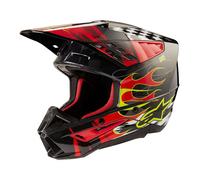 ALPINESTARS ALPINESTARS - Casco S-M5 Rash Dark Gray / Bright Rosso Glossy XS