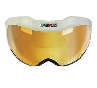 Casco SNOWmask 6 Visier Vautron silver - Multilayer red