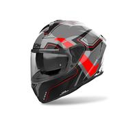 Casco SPARK 2 Rosso Grigio AIROH - UE: M
