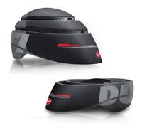 Casco sportivo Ducati DUC-HLM-FLD/M Nero, Grigio, Rosso - Nouvo