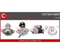 CASCO Starter 0.80 KW Adatto Per Toyota Starlet 1.3 Corolla Compact 1.4