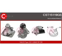 CASCO Starter 1.20 KW Per Dacia Duster Sandero 1.5 dCi Renault Scénic III Grand