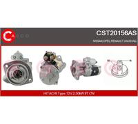 CASCO Starter 2.50 KW Per Nissan Terrano II 3.0 Di 4WD Interstar Kasten DCI 140