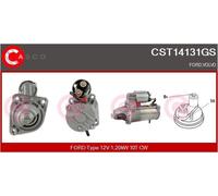 CASCO Starter GS 1.20 KW 12V per Ford Grand C-Max 1.6 EcoBoost Volvo V40