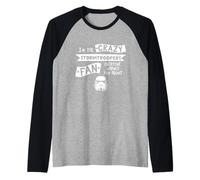 Casco Stormtrooper Slogan I'm The Crazy Fan Maglia con Maniche Raglan