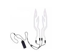 Casco Strip Di Segnale LED - Barra Della Luce Impermeabile Per Caschi Per Moto, Lampada Per Cambio Da Sella A Schiera | Adesivo Per Casco Ricaricabile Luminoso Con Più Modalità Flash Per Il Viaggio In