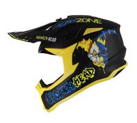 Casco Supermoto E MX FreakZone Nero-Giallo-Blu