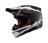 Casco SUPERTECH M10 AMPRESS Bianco Nero ALPINESTARS - UE: 2XL