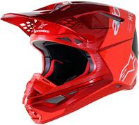 Casco Supertech M10 Flood ALPINESTARS Rosso