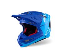 Casco Cross Alpinestars Supertech S-M10 Flood CRB M&G Blu/NeroXL Blu,Nero