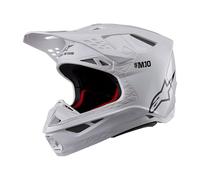 Alpinestars Supertech S-M10 Solid, casco da motocross XXL male Bianco