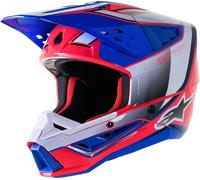 Casco Supertech M5 Sail ALPINESTARS Grafic Blu