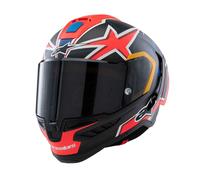 Alpinestars Supertech R10 Jack Miller Carbon Casco, nero-rosso, taglia M per maschi