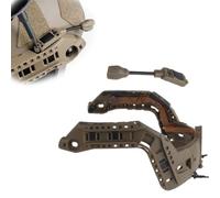 Casco Tattico Leggero E Modulare Adattatore Per Binario ARC Kit - Funzionamento A Mani Libere(T,Set of Helmet Light+Modular ARC Rail)