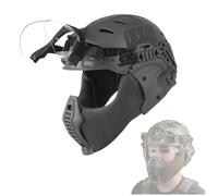 Casco Tattico Modulare A Protezione Completa 3.0 Con Guide Picatinny E Supporto For Occhiali(G)