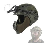 Casco Tattico Modulare A Protezione Completa 3.0 Con Guide Picatinny E Supporto For Occhiali(OD)