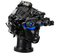 Casco Tattico Multifunzionale FAST, Set Militare Airsoft Bump Helmet 8 in 1, con Cuffie e Modello NVG, Per Paintball, Attività All'aperto e Cosplay