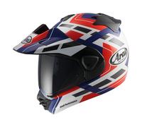 Arai TOUR-X5 Match Casco da enduro, bianco/blu/rosso, Taglia S (55/56)