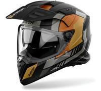 Casco Touring Airoh Bandit Horn Nero Oro Opaco XXL