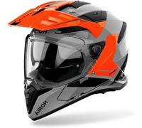Casco Touring Airoh Bandit Tune Arancione Grigio Lucido L