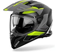 Casco Touring Airoh Bandit Tune Giallo Nero Grigio Opaco 3XL