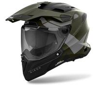 Casco Touring Airoh Commander 2 Reveal Verde Militare XS