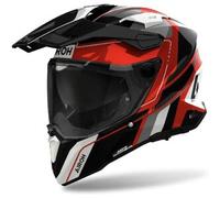 Casco Touring Airoh Commander 2 Skip Rosso Lucido 3XL