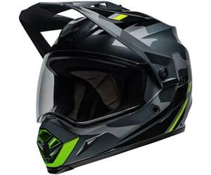 Casco Touring Bell Mx-9 Adventure 2024 Alpine Grigio Verde Mimetico S