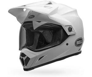Casco Touring Bell Mx-9 Adventure Bianco Lucido M