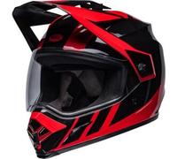 Casco Touring Bell MX-9 Adventure Mips Dash Rosso Nero Lucido S