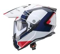 Casco Touring Caberg Tanami Scram Bianco Rosso Blu S